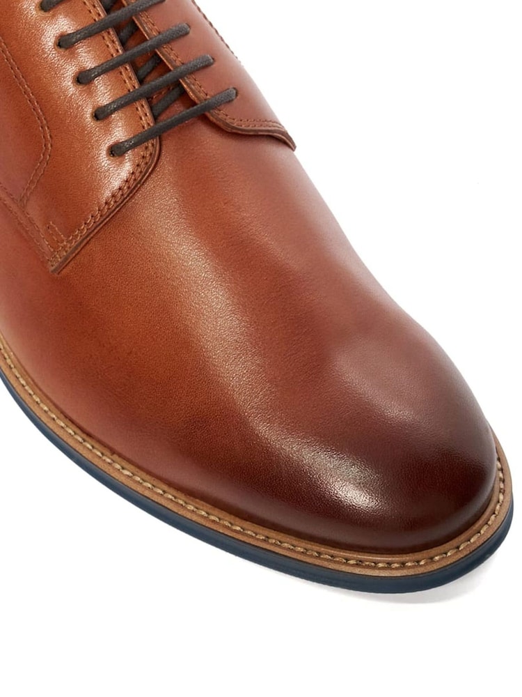 Marrón - Corte ancho - Zapatos de cuero suave Gibson Stanleyy de Dune London - Imagen 6 de 6 Marrón - Corte ancho - Zapatos de cuero suave Gibson Stanleyy de Dune London - Imagen 6 de 6
