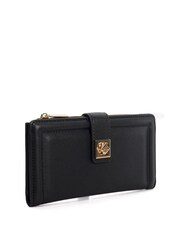 Dune London Black Klints Large Turnlock Detail Purse - Image 6 of 7