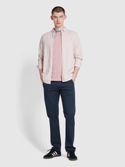 Pink - Farah Groves Ringer-T-Shirt - Bild 4 von 5