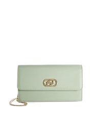 Dune London Green Sapphire Branded Phone Cross-Body Bag - Image 3 of 6