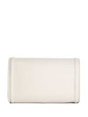 Dune London White Bellini Border Foldover Clutch - Image 4 of 6