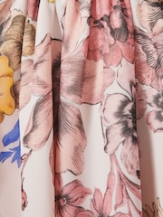 Reiss Pink Print Kady 9-13 yrs Floral Print Halter Neck Dress - Image 4 of 4