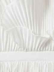 Amur Pleated Tiered Maxi Dress - Image 6 of 6