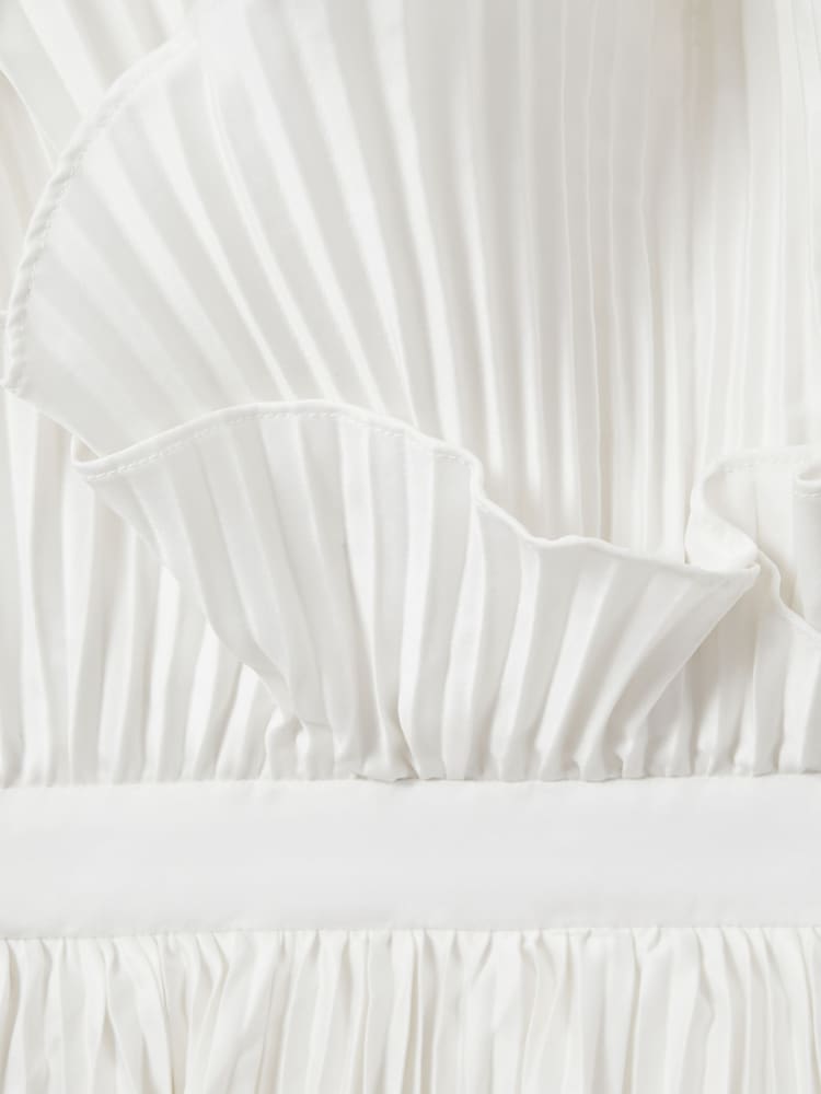Amur Pleated Tiered Maxi Dress - Image 6 of 6