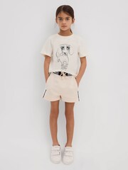 Reiss Ivory Print Yoshy 4-9 yrs Cotton Print T-Shirt - Image 1 of 4