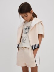 Reiss Ivory Print Yoshy 4-9 yrs Cotton Print T-Shirt - Image 3 of 4
