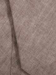 Marrón claro melange - Corbata de lino Vitali de Reiss - Imagen 5 de 5
