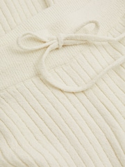 Good American Cloud White Ribbed Terry Lounge Trousers - Image 5 of 5