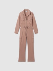 Paige Denim Jumpsuit - Image 2 of 7