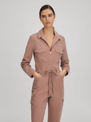 Paige Denim Jumpsuit - Image 3 of 7