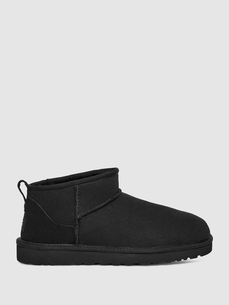 UGG Black Ultra Mini Classic Boots - Image 1 of 4