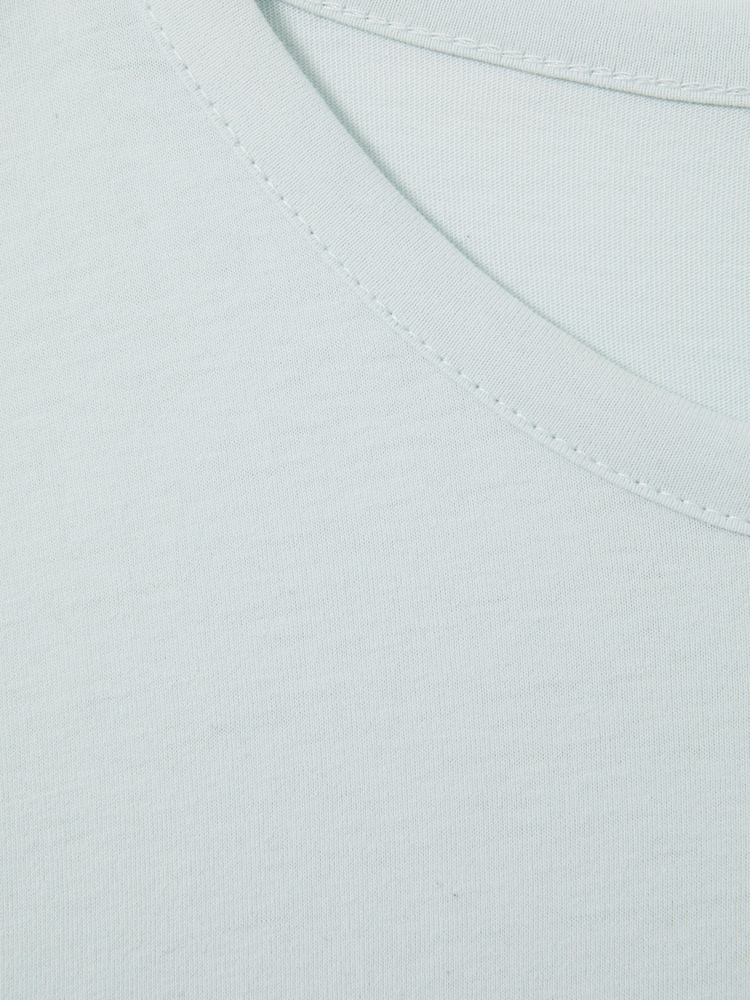 Reiss Mint Melrose Cotton Crew Neck T-Shirt - Image 6 of 6