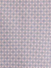 Reiss Soft Rose Como Silk Geometric Print Tie - Image 5 of 5