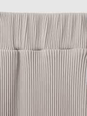 Reiss Silver Cyrus Ribbed Elasticated Waist Trousers - Image 5 of 5