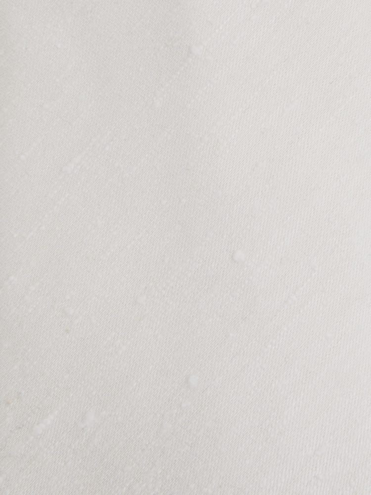 Reiss Cream Giotto Textured Silk Blend Tie - Image 5 of 5 Reiss Cream Giotto Textured Silk Blend Tie - Image 5 of 5