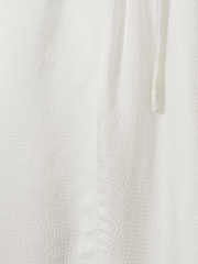 Reiss Ivory Eddie Textured Wide Leg Cover-Up Trousers - Image 5 of 5