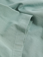 Reiss Canton Green Tate Oversized Garment Dye T-Shirt - Image 5 of 5