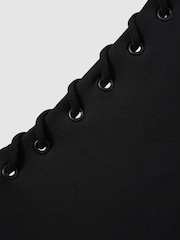 Good American Black Good American Whip Stitch Swimsuit - Image 5 of 5