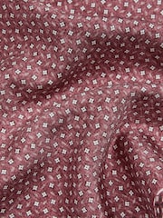 Reiss Dusty Rose Nicolo Silk Floral Print Pocket Square - Image 3 of 5