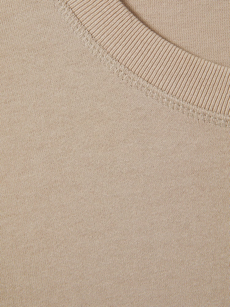 Reiss Oatmeal Tate Oversized Garment Dye T-Shirt - Image 5 of 5