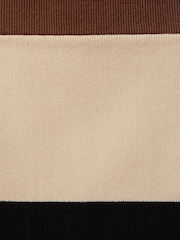 Reiss Nude/Black Maki Colourblock Square Neck Vest - Image 5 of 5