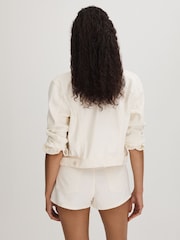 Good American Cloud White Good American Denim Jacket - Image 5 of 6