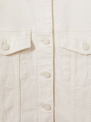 Good American Cloud White Good American Denim Jacket - Image 6 of 6
