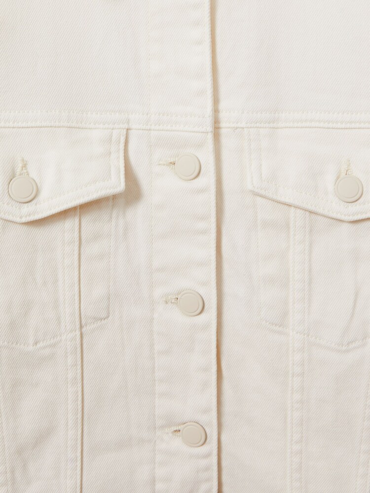Good American Cloud White Good American Denim Jacket - Image 6 of 6