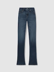 Good American Good American Distressed Bootcut Jeans - Изображение 2 из 5