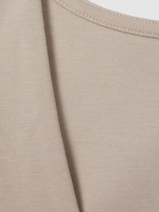 Reiss Neutral Courtney Scoop Neck Vest - Image 5 of 5