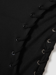 Good American Black Whip Stitch Bikini Bottoms - Image 5 of 5