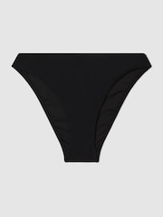 Reiss Black Freddie Mid Rise Bikini Bottoms - Image 2 of 6