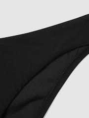 Reiss Black Freddie Mid Rise Bikini Bottoms - Image 6 of 6