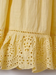 Vestido holgado con bordados de algodón Nettie de Reiss - Imagen 3 de 3