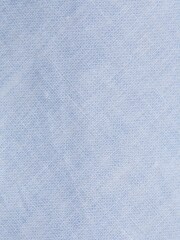 Reiss Sky Blue Melange Vitali Linen Tie - Image 5 of 5