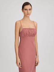 Paige Ruched Maxi Dress - Image 3 of 6