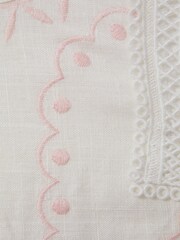 Reiss Ivory Cassie 13-14 yrs Embroidered Lace Dress - Image 5 of 5