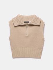 Mint Velvet Cream Knit Jumper - Image 3 of 4