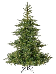 Everlands Green 7ft Pre Lit Micro LED Grandis Fir Christmas Tree - Image 3 of 6