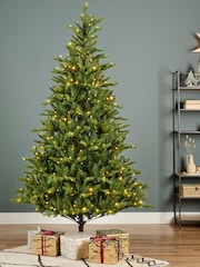 Everlands Green 7ft Pre Lit LED Allison Pine Christmas Tree - Image 1 of 6