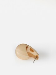 Mint Velvet Gold Tone Teardrop Earrings - Image 3 of 3