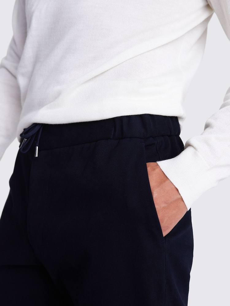 Azul - Pantalones con cordón de MOSS - Imagen 4 de 4