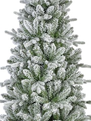 Everlands Green Slim 7ft Killington Fir Frosted Christmas Tree - Image 5 of 6
