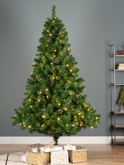 Everlands Green 6ft Pre Lit LED Imperial Pine Christmas Tree - Image 1 of 6