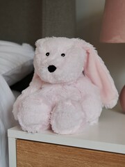 Warmies Pink Bunny Warmable Plush Toy - Image 2 of 6