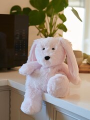 Warmies Pink Bunny Warmable Plush Toy - Image 3 of 6