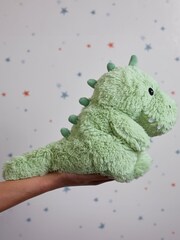 Warmies Green Dinosaur Warmable Plush Toy - Image 1 of 2