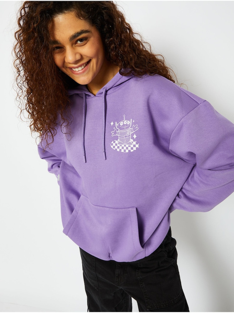 Skinnydip Purple Disney Aliens Hoodie - Image 1 of 3