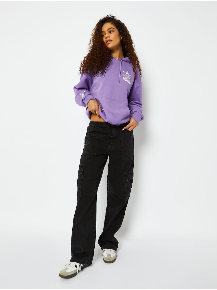 Skinnydip Purple Disney Aliens Hoodie - Image 2 of 3