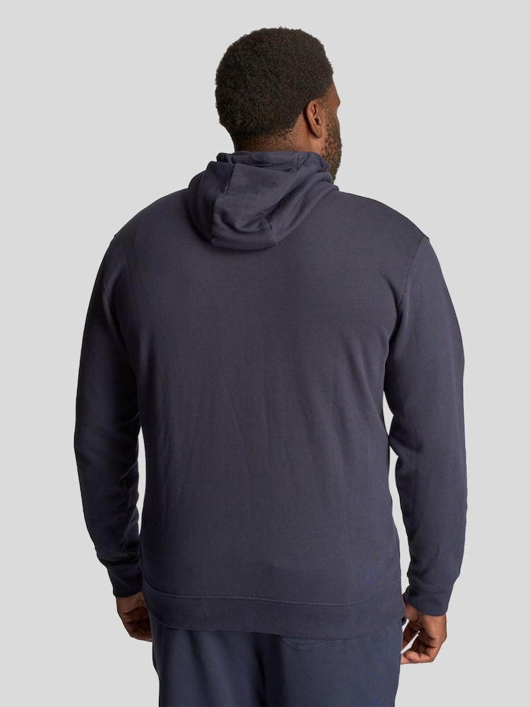 Lyle & Scott Blue 100% Cotton Zip-Up Hoodie - Image 2 of 5